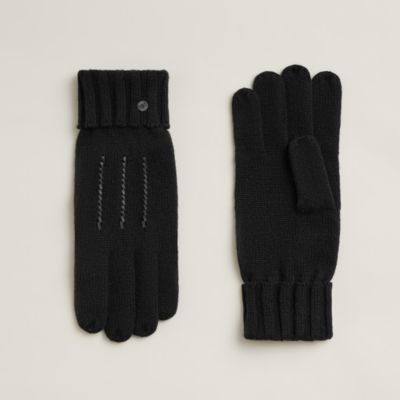 エルメス　スエード手袋 手袋-《クルー・ド・セルii》--